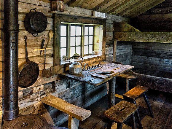 Interior room of house
