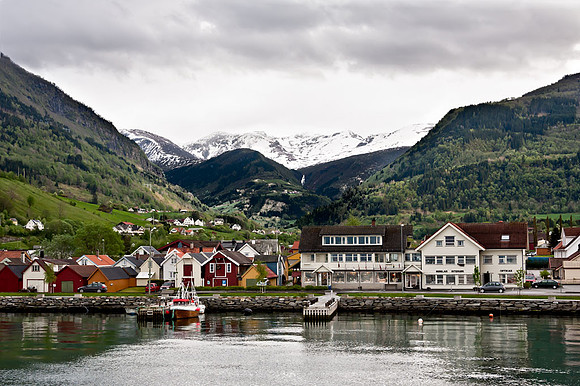 On the Sogndal Fjord