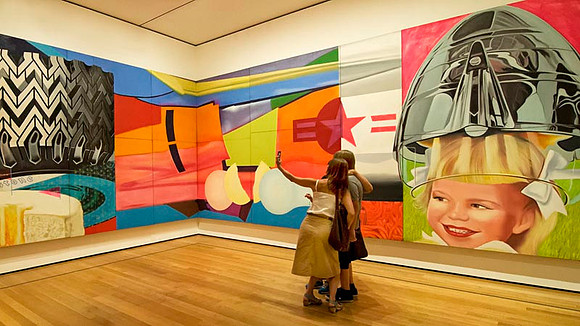 Family at the Museum of Modern Art