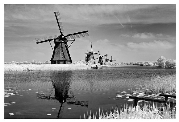 Windmills in Infrared